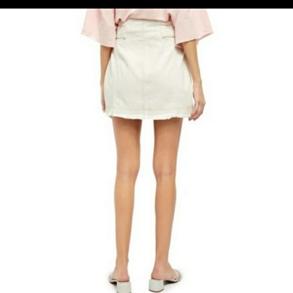 Free People utility high waist mini skirt - Picture 3 of 4